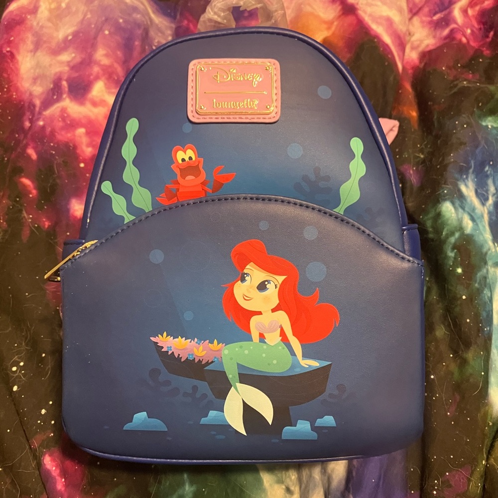 Disney The Little Mermaid Under The Sea Mini Backpack